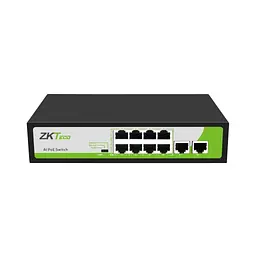 Комутатор мережевий ZKTeco ZK-PoE82N-120W - мініатюра 1