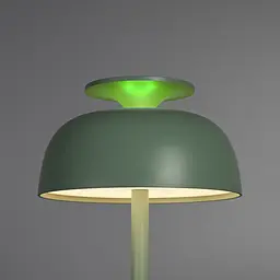 LED лампа настiльна Videx VL-TF24G 8W 4000K з акумулятором та RGB зелена (VL-TF24G) - мініатюра 10