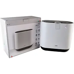 Відро для сміття МВМ My Home BP-14 біле з чорним 10 л (BP-14 WHITE/BLACK) - мініатюра 3