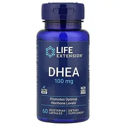 Стимулятор тестостерону DHEA 100 mg, 60 вегакапсул Life Extension vit0004090