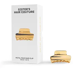 Заколка для волосся Sister's Aroma Gold Maxi металева 50 г - мініатюра 2