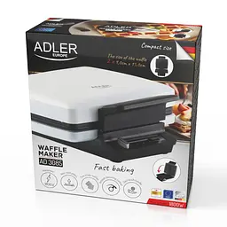 Вафельница Adler AD 3085 - мініатюра 10