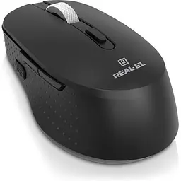 Мишка REAL-EL RM-380W Wireless Black (EL123200057) - мініатюра 3