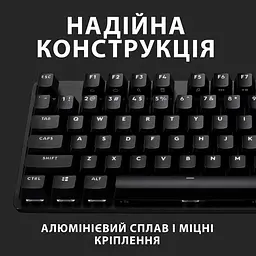 Клавіатура LOGITECH G413 TKL SE (920-010446) чорна - мініатюра 6