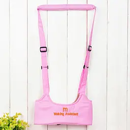 Дитячі віжки-ходунки Walking Assistant MBWA902 Рожевий - мініатюра 3