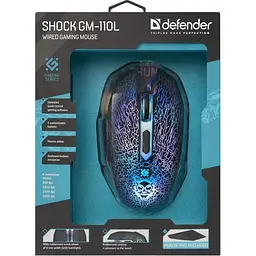Миша Defender Shock GM-110L USB Black (52110) - мініатюра 5