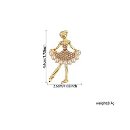 Брошка Балерина (158511481) - мініатюра 2