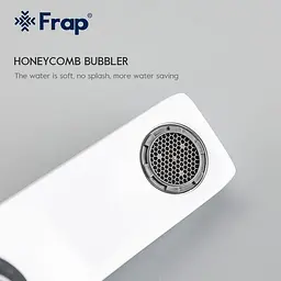 Змішувач для ванни Frap F3258 білий/хром - мініатюра 3