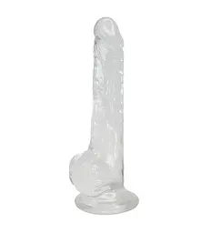 Фалоімітатор на присосці Alive Jelly Dildo Lusty, 18 см