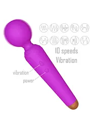 Масажер B - Series Magic Power Wand 19.5 см (чорний) - мініатюра 6