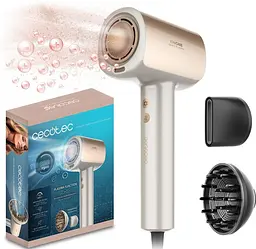 Фен Cecotec DryGlam Nano Plasma Champagne (A01_EU01_101438)