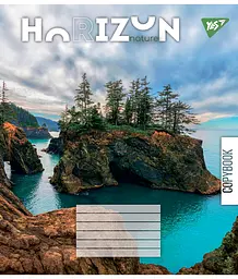Набір зошитів Yes Horizon nature А5 в лінійку 96 аркушів 5 шт. (767180) - мініатюра 4