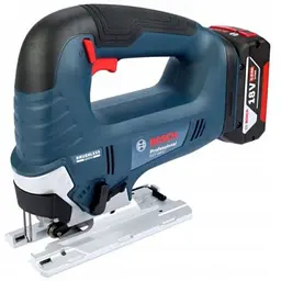 Електролобзик Bosch GST 185-LI, 18В, 4Аг, 0-3500 об/хв, хід 26мм, кейс (0.601.5B3.023)
