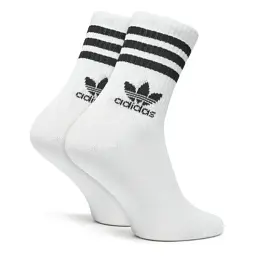 Шкарпетки Adidas Crew Sock 3str IL5023 білий сірий, чорний S (37-39) (4066762038404) - мініатюра 5