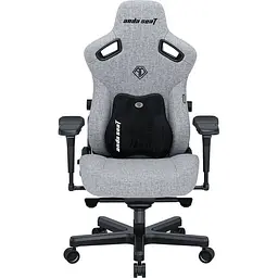 Крісло ігрове Anda Seat Kaiser 3 Pro Size XL Grey Fabric - мініатюра 3