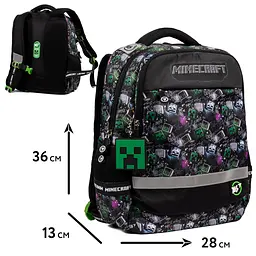 Рюкзак шкільний Yes Minecraft S-52 Ergo - мініатюра 2