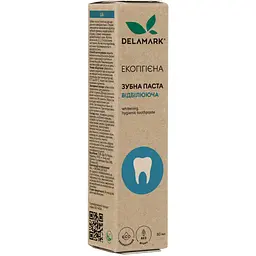 Зубна паста DeLaMark відбілююча 80 мл (4820152332158)