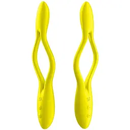 Універсальний гнучкий вібратор для пар Satisfyer Elastic Game Yellow - мініатюра 3