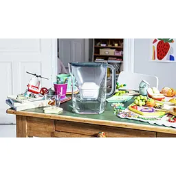 Фільтр-глечик Brita Style Essential XL Mxpro та 3 картриджа сіро-блакитний (1059312) - мініатюра 10