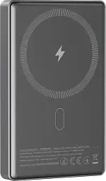 Power Bank Sigma X-power SI10A7QL-MAG 10000mAh 20W/15W Wireless gray UA - мініатюра 4