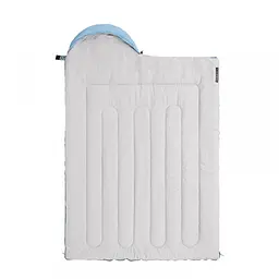 Спальник Naturehike L250 (NH21MSD07) +9°C - з капюшоном - правий - блакитний - мініатюра 3