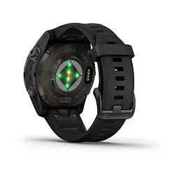 Смарт-годинник Garmin Epix Pro Gen 2 Sapphire 42 mm Carbon G. with Black Band (010-02802-14/15) - мініатюра 2