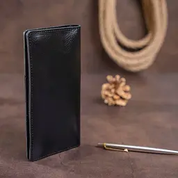 Чоловічий шкіряний гаманець SHVIGEL 19х9,5х1 см acs0016057 - мініатюра 8