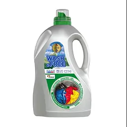 Гель для машинного та ручного прання Wash&Free Гірська свіжість 5 кг