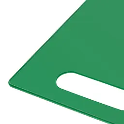 Дошка обробна пластикова для нарізки м'яса, риби, овочів та фруктів 28х18.5 см, Kitchette Зелений 85899 - мініатюра 6