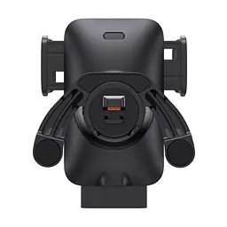 Бездротовий Автомобільний зарядний пристрій Baseus Wisdom Auto Alignment Car Mount Wireless QI 15W Air Outlet чорний CGZX000001 - мініатюра 4