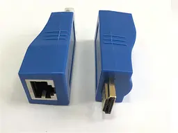 Пассивный удлинитель HDMI сигнала по витой паре Atcom HDMI-Ethernet до 30м - мініатюра 1