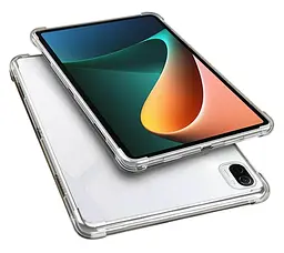 Силіконовий чохол бампер Primolux Silicone для планшета Xiaomi Mi Pad 5 / Mi Pad 5 Pro Clear - мініатюра 3