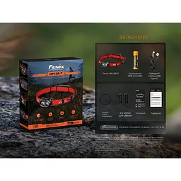Ліхтар налобний Fenix HP12R-TB чорний - мініатюра 10