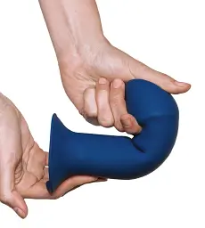 Фалоімітатор Adrien Lastic Hitsens 1 18 см синій - мініатюра 4