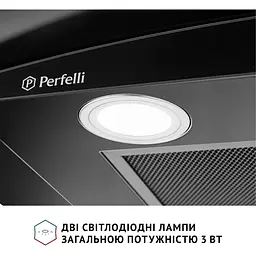 Витяжка Perfelli Grassi 6HMB Nero - мініатюра 3