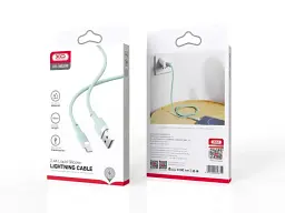 Кабель XO Type-C NB208 Liquid Silicone 2.1A/1m Green - мініатюра 2