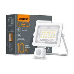 Прожектор Videx LED 10W 5000K з датчиком руху (VL-F2e105W-S) - мініатюра 5