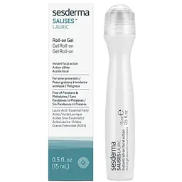 Точковий гель-коректор для обличчя Sesderma Salises Lauric Instant Roll-on Focal Action 15 мл