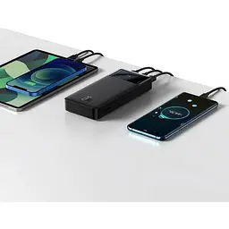 Портативна батарея Baseus Bipow Digital Display 20000 mAh 20W PPDML-M01 Black - мініатюра 4