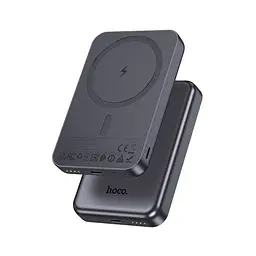 Універсальна мобільна батарея Hoco J160 0RIGINAL magnetic power bank 5000mAh metal сірий