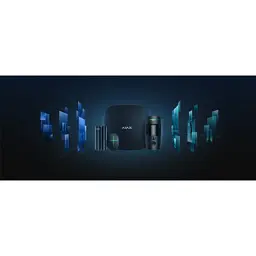 Комплект охоронної сигналізації Ajax StarterKit Cam HDR black - мініатюра 2