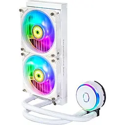 Система рідинного охолодження CoolerMaster MasterLiquid PL240 Flux White Edition (MLY-D24M-A23PZ-RW) - мініатюра 4