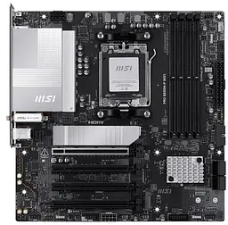 Материнська плата MSI PRO B850M-P WIFI (PRO B850M-P WIFI) (Socket AM5, AMD B850, Micro-ATX)