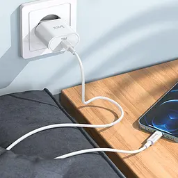 МЗП Hoco C94A Metro PD20W (1USB-C) White - мініатюра 8
