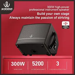 Портативна акустика Xdobo BMTL Artist 300W з пультом бездротова - мініатюра 7
