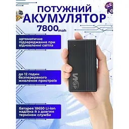 Джерело безперебійного живлення (ДБЖ) для роутера WGP 1202A MINI (20067-2k) [151901] - мініатюра 5