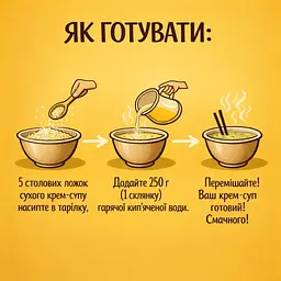 Street Soup 5 Хітів Продажу — набір натуральних крем-супів 25 порцій - мініатюра 3