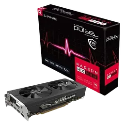 Відеокарта AMD Radeon RX 580 8GB Sapphire Pulse (11265-05) Б/В - мініатюра 2