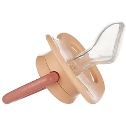 Пустушка Canpol babies Toys силіконова анатомічна 0-6 міс. рожева (23/256_pin2) - мініатюра 2
