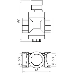 Редуктор тиску Itap 3/4″ 360 000000714 - мініатюра 4